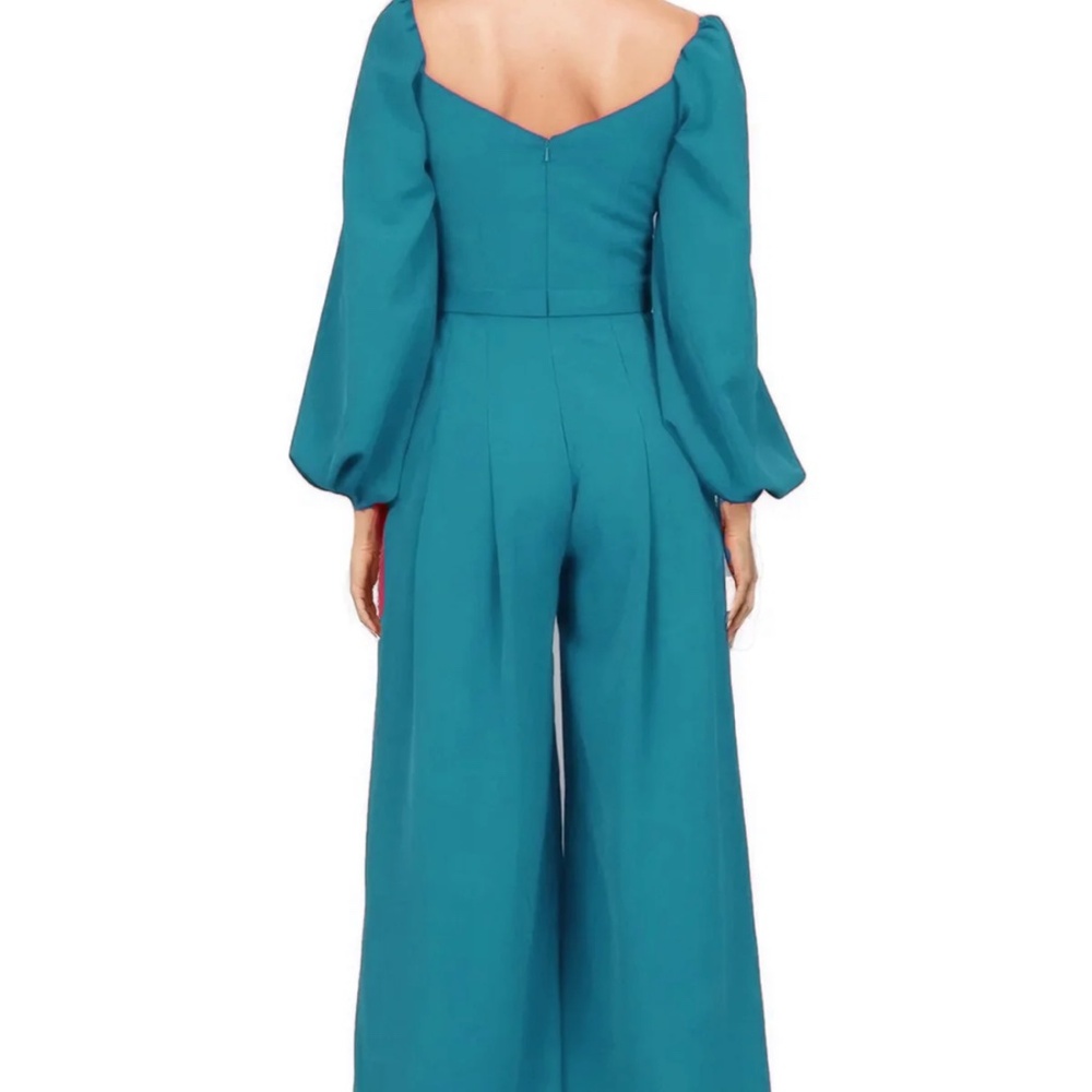 Renee Ruiz Balloon Sleeve Jumpsuit